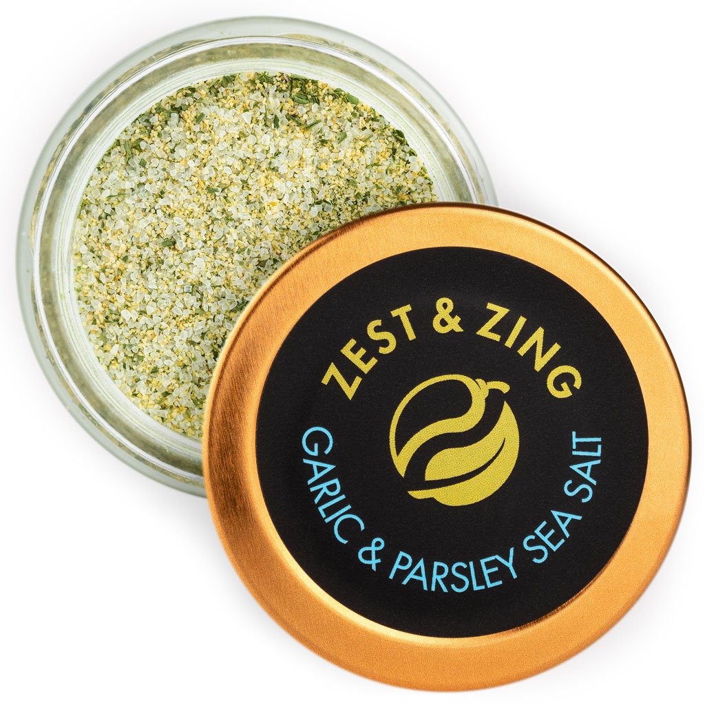 Zest and Zing Garlic & Parsley Sea Salt