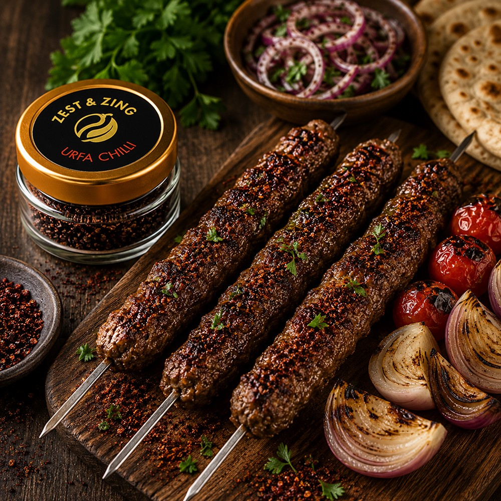 Lamb Kebabs with Urfa Chilli