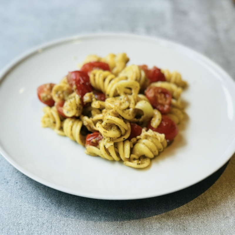 Fusilli Pasta with Pesto Recipe