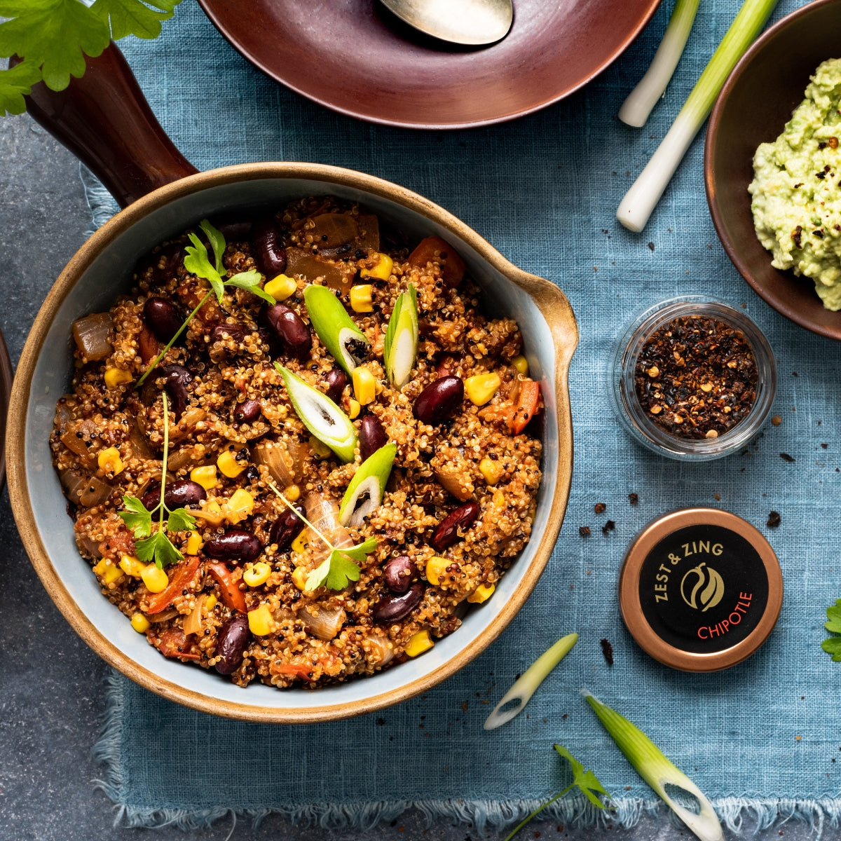 Chipotle Quinoa Chilli