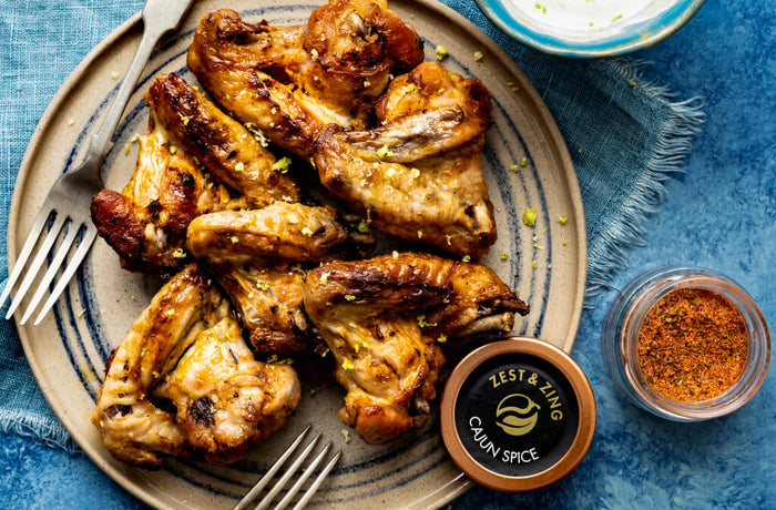 Spicy Cajun Chicken Wings
