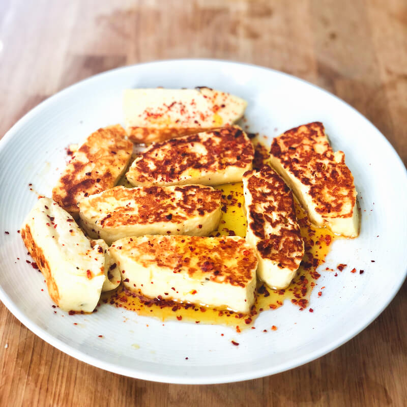 Harissa Halloumi Cheese