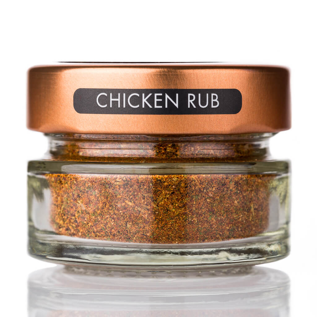 Chicken Rub spice jar