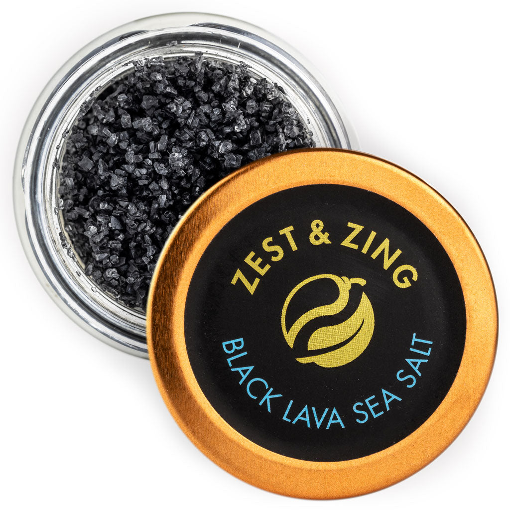 Black Lava Sea Salt By Zest & Zing Spices